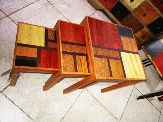 tables gigognes mondrian