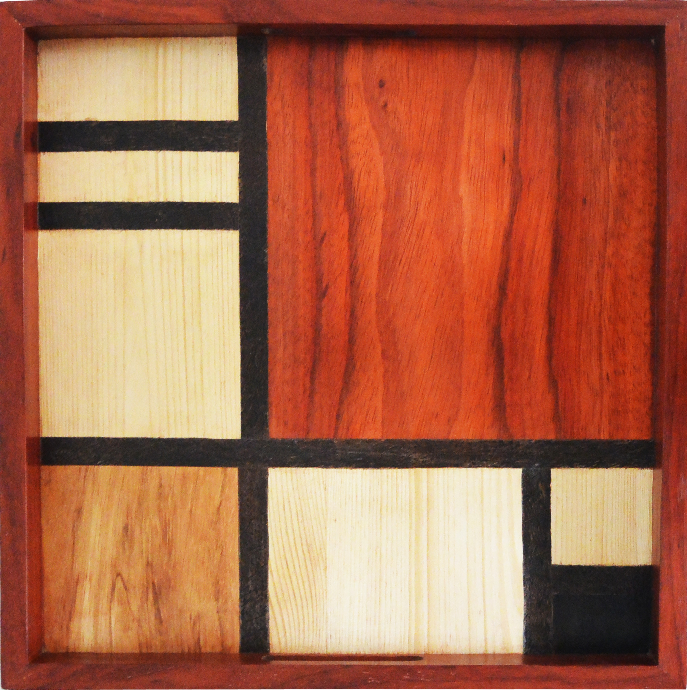 plateau mondrian carré