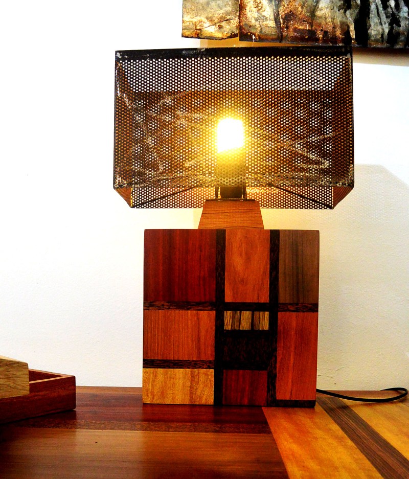 lampe carré mondrian
