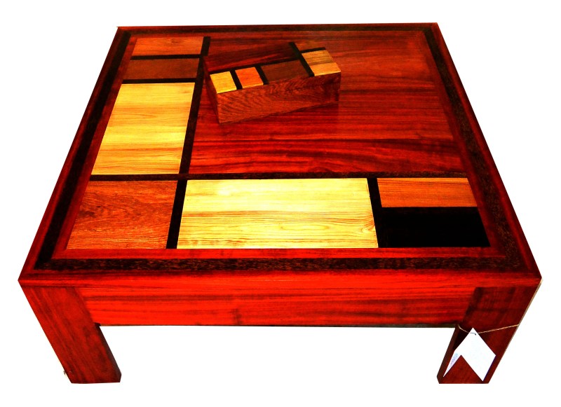 table basse mondrian